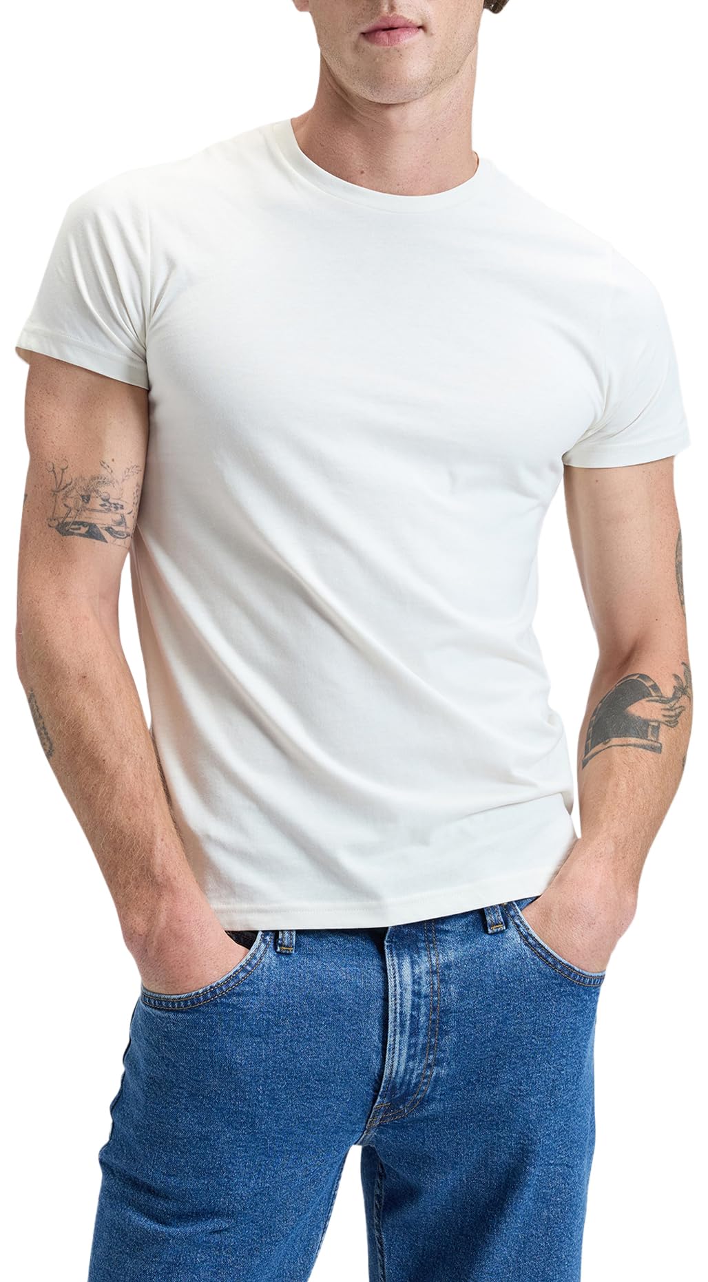 Lee, Men's T-Shirt Twin Pack Crew