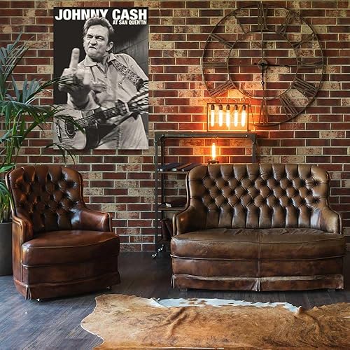 Vista 5 de Johnny Cash - Póster de San Quentin, con licencia oficial, 24 x 36 pulgadas