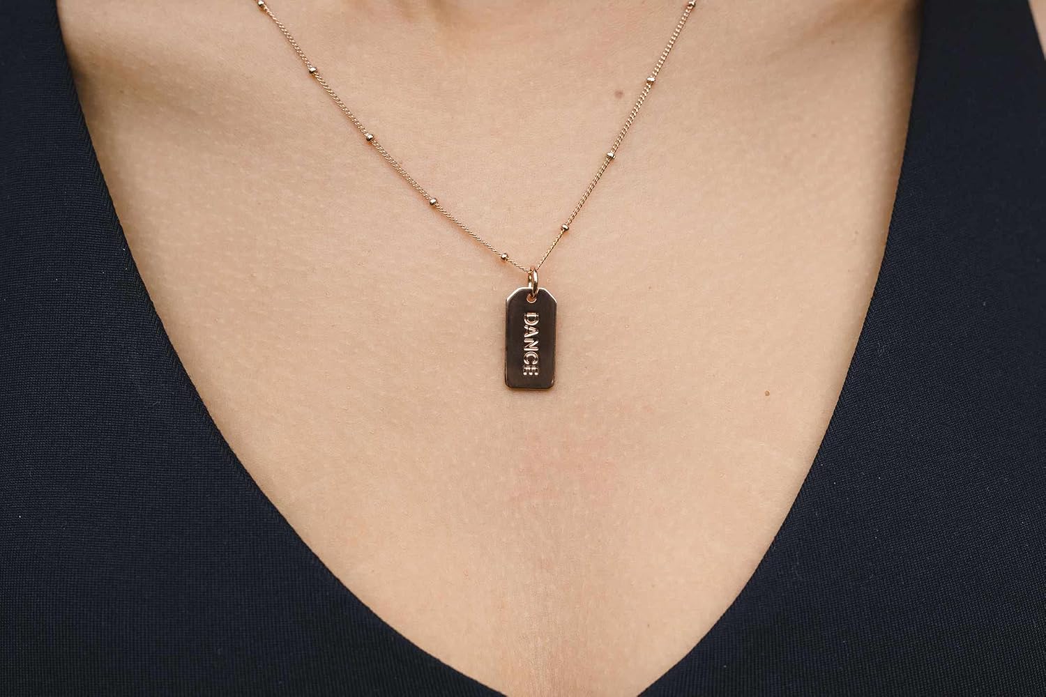 Chelsea Charles Dance and Cheer Reversible Charm Necklaces