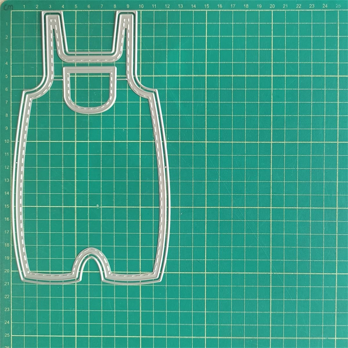 Baby Clothes Dress Metal Die Cuts, Cutting Dies for Card Making Clearance, Embossing Dies for Scrapbooking, DIY Album Paper Cards Decoration (Overalls)