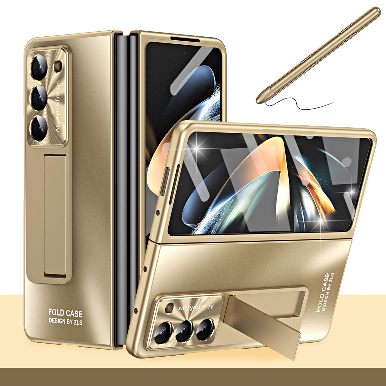 Amazon.co.jp: 【Sペン収納】 Galaxy Z Fold4ケース SC-55C/SCG16 