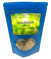 Vista 1 de Hojas de Guanábana Té Infusión de hierbas Hojas de Guanabana zip lock (1.76 oz) Hojas de Guanábana Té de hierbas para un bienestar óptimo
