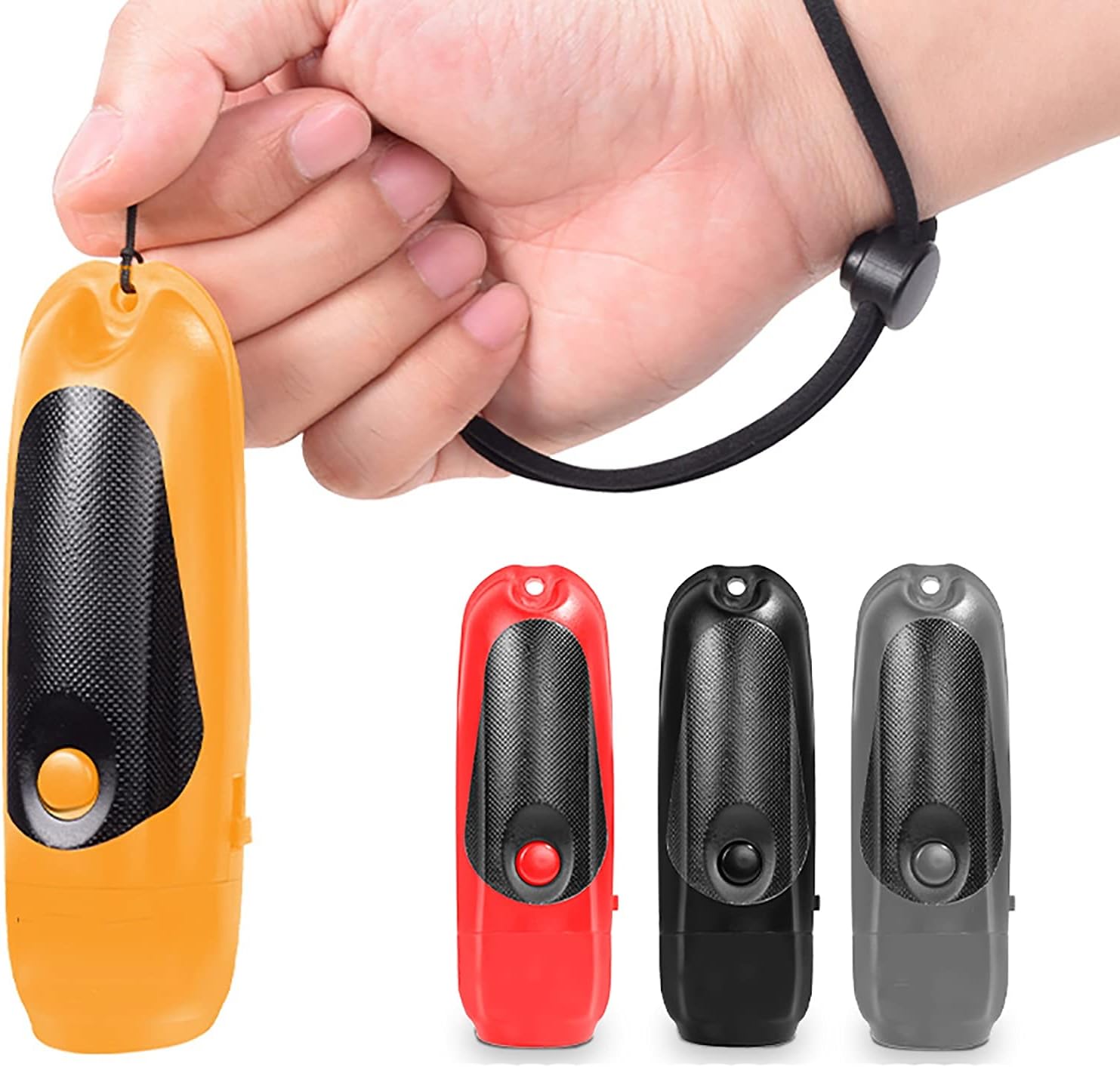 Whistle Emergency Electronic Whistle Survival Whistle Outdoor 125dB Emergency Whistle 3 Types of Volume Adjustable Referee Whistle (Color : Orange)