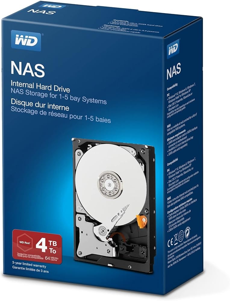 4TB Network NAS HDD SATA - View 1