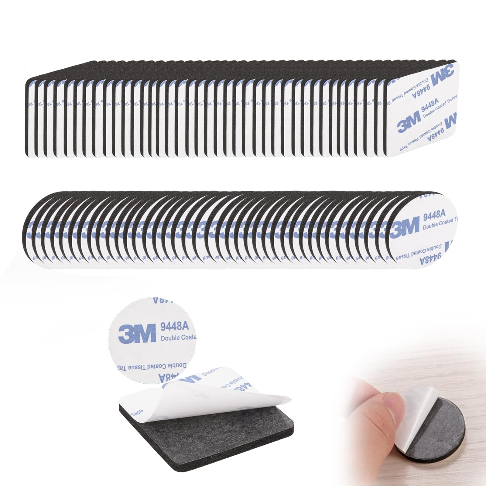 Nastro biadesivo extra forte 3M VHB, nero, impermeabile, resistente