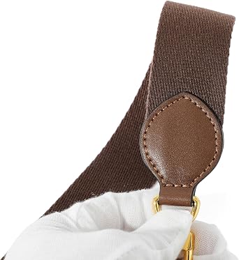 Solid Color Canvas Purse Strap Handbag Strap Adjustable Replacement Cross Bands