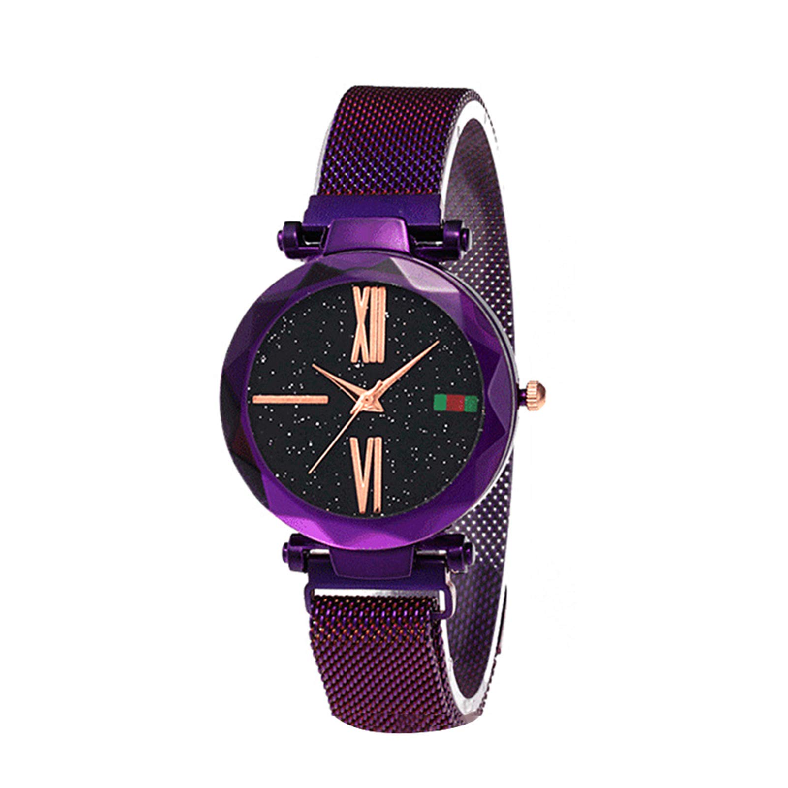 FawoonuFawoonu Watch, Women Fashion Elegant Luxury Starry Sky Quartz Watch Lady Band Jewelry Wristwatch