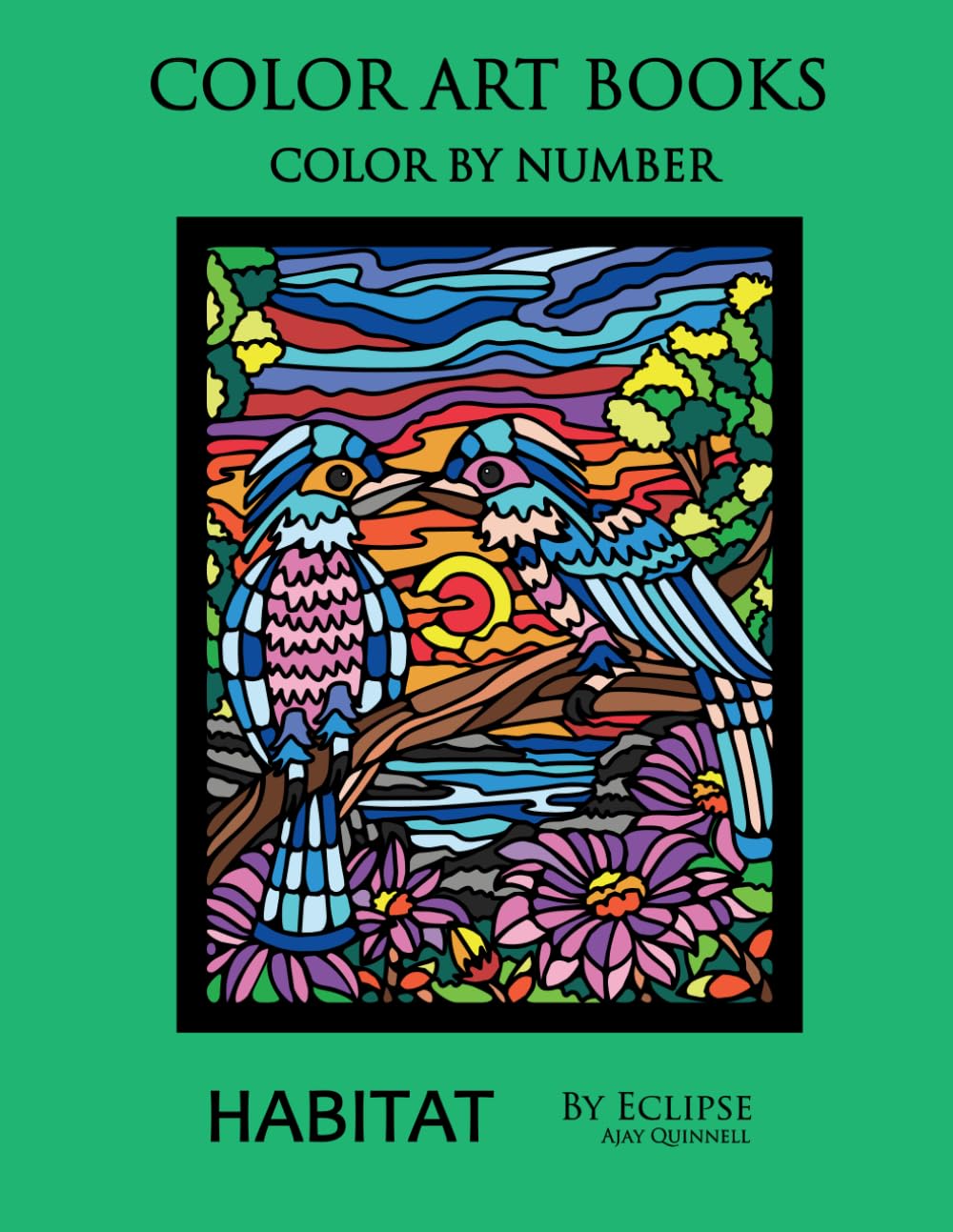 Habitat - Color By Number Book : Superior paper edition