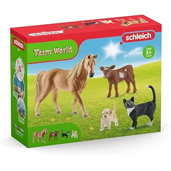 schleich FARM WORLD FW Rekrutierungs-Starter Set f r HSD 72161 4 Teile