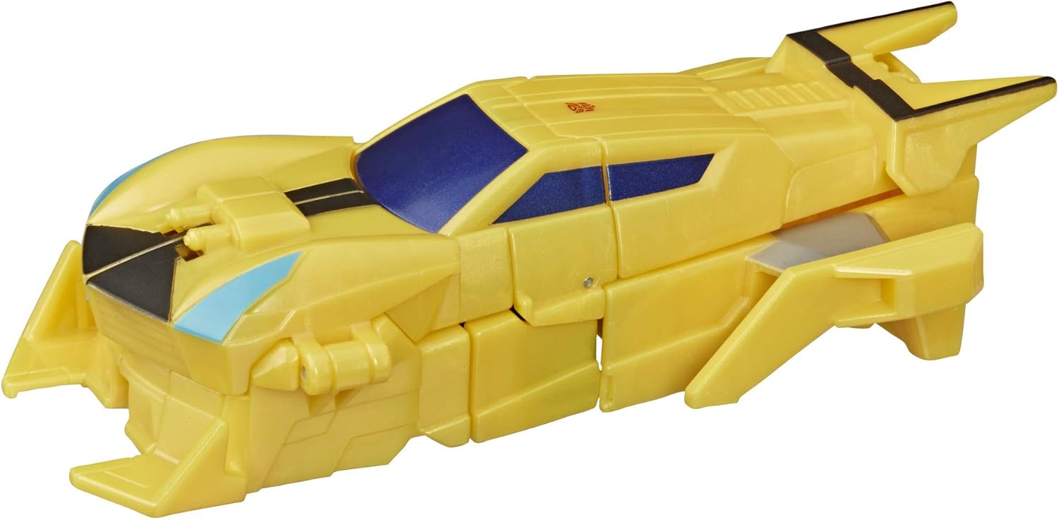 Transformers Bumblebee Cyberverse Adventures Action Attackers Warrior Class Bumblebee Action Figure, Sting Shot Move, 5.4-inch