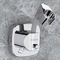 Vista 9 de Soporte de cabezal de ducha giratorio de 360° con ventosa Capacidad de carga de 22.0 lbs, instalación sin herramientas en segundos Soporte