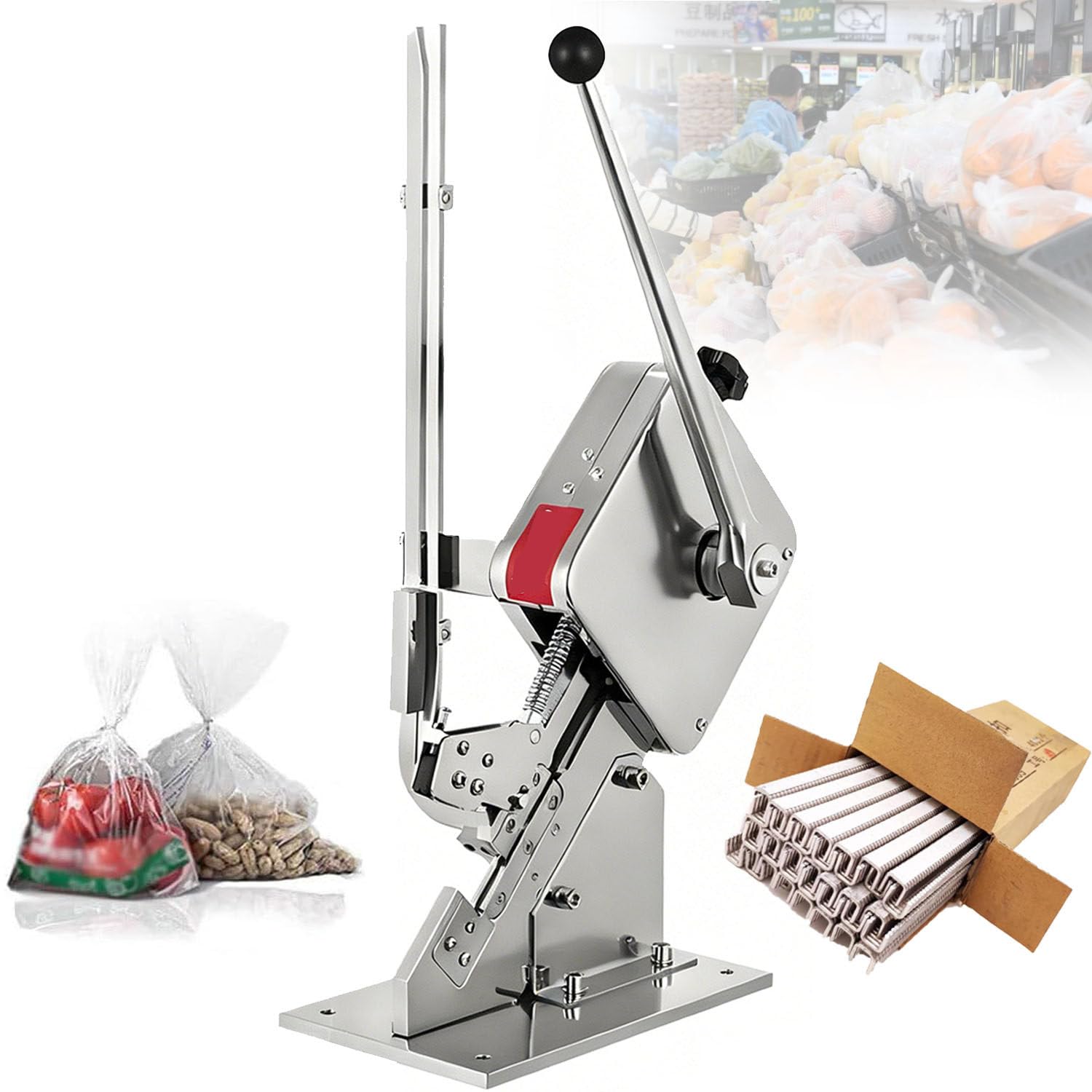 Machine à sceller les saucisses manuelle pour usines et emballage de viande de boucherie