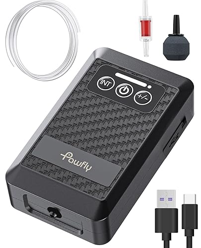 Pawfly Ultra Quiet Live Bait Aerator USB Rechargeable Battery Air