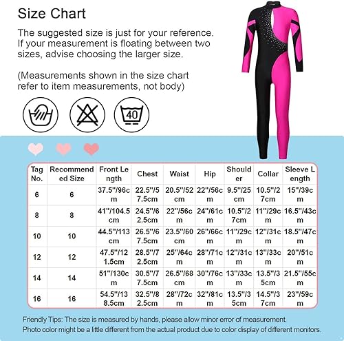 Miniatura 7 de Unitardo de manga larga para niña, overol de una pieza, body de gimnasia y ballet, leotardo de danza