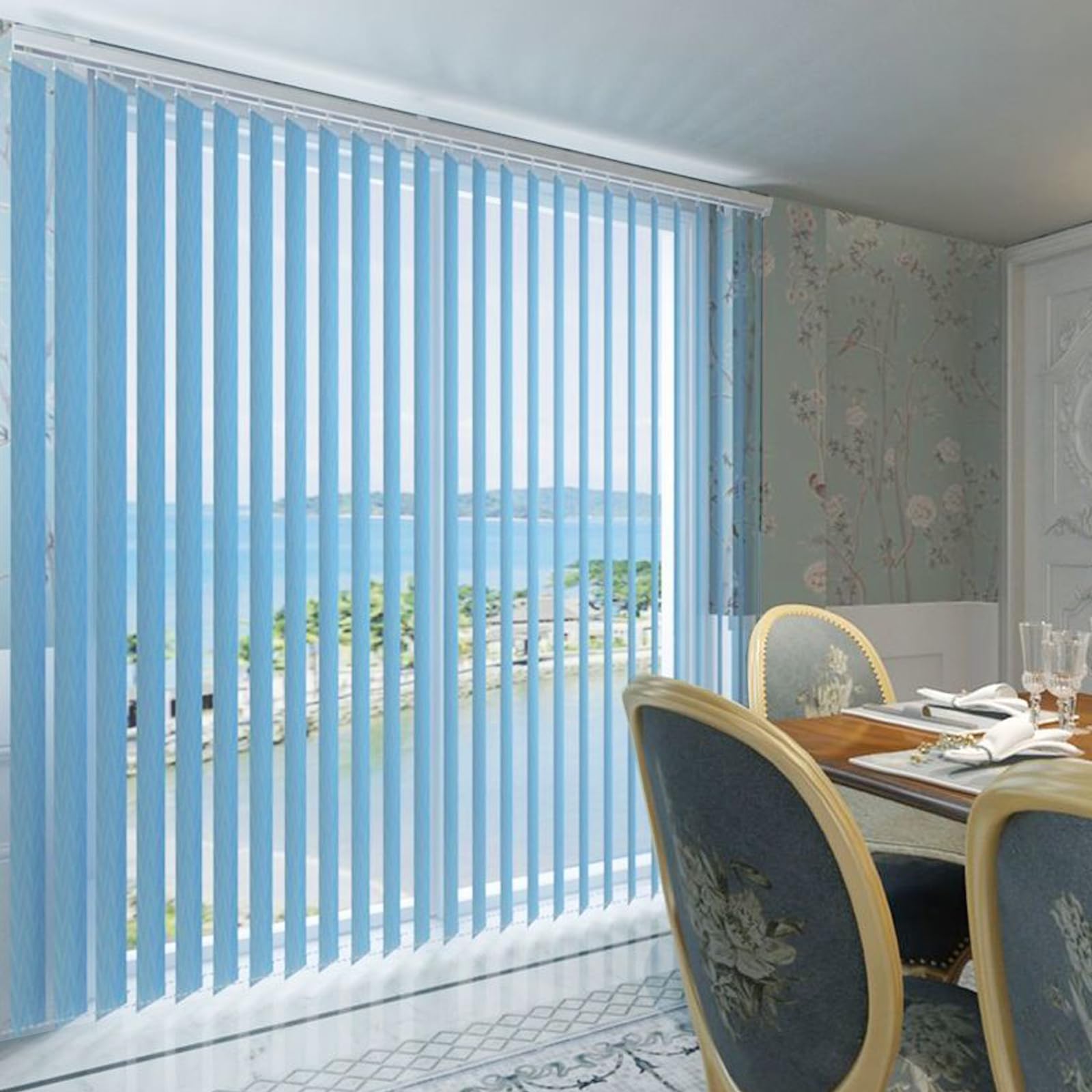 Dutchblinds® Houten Jaloezieën - 50mm - Antraciet - 60 X 250 Cm Raamdecoratie Op Maat Dutchblinds® Houten Jaloezieën - 50mm - Antraciet - 60 X 250 Cm Raamdecoratie Op Maat