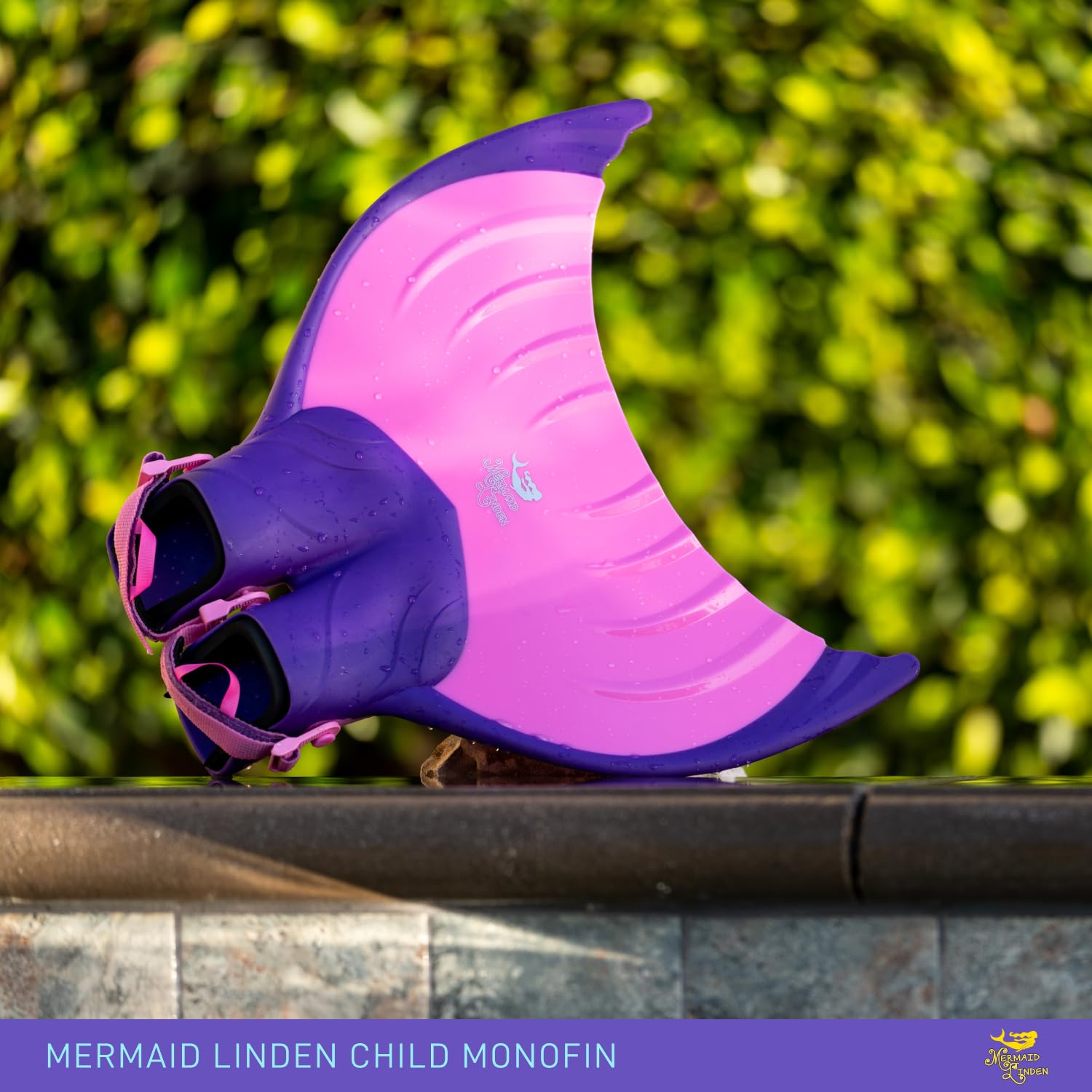 Body Glove Mermaid Linden Mono Fin, Rose