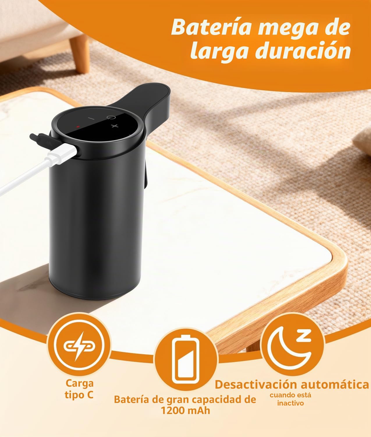 PAHTTO Decantador de vino eléctrico, aireador de vino, bomba de licor de whisky con una sola mano, dispensador, vertedor, regalo de cumpleaños ideal para familiares y amigos (negro)