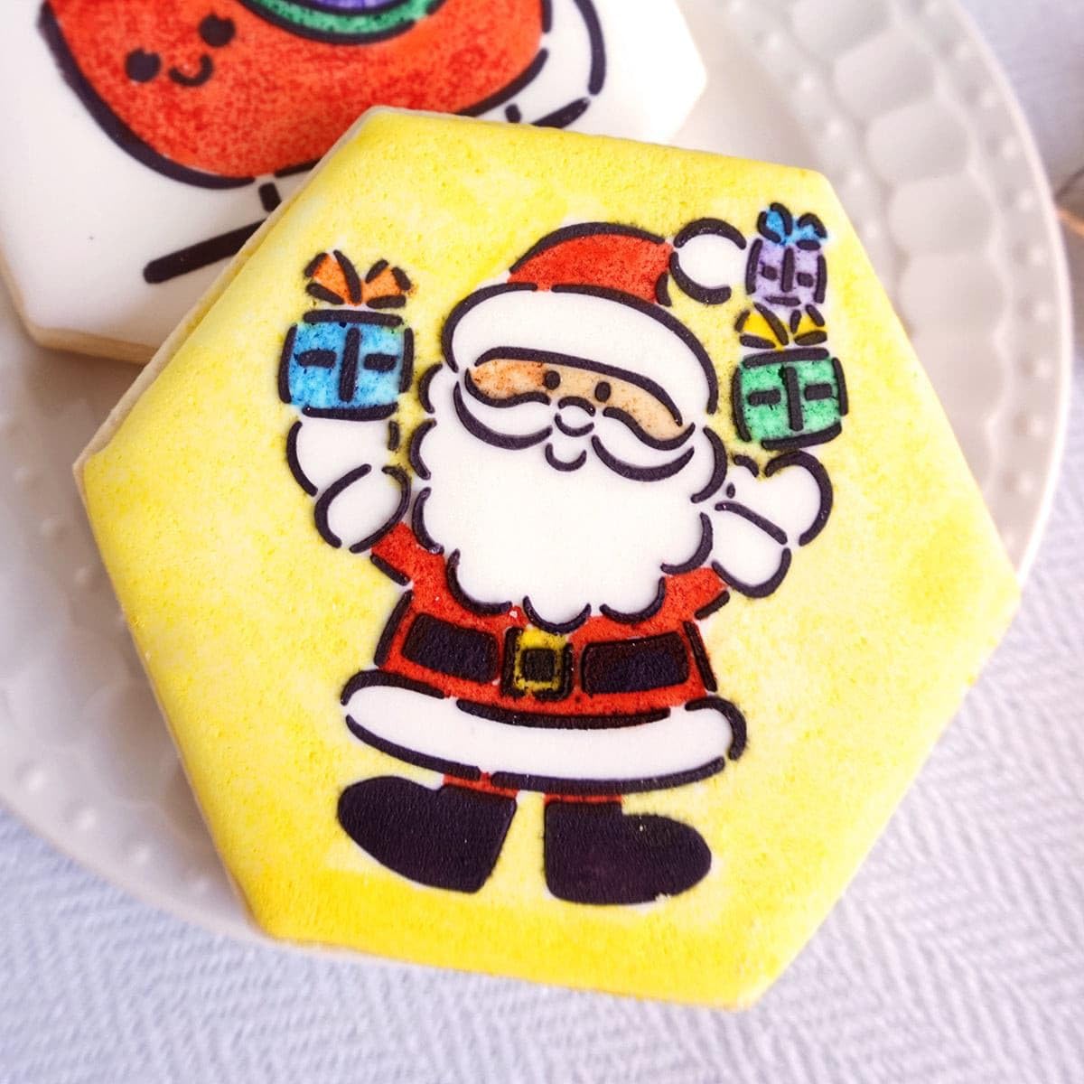 The Cookie Countess Santa Gift Delivery PYO Stencil