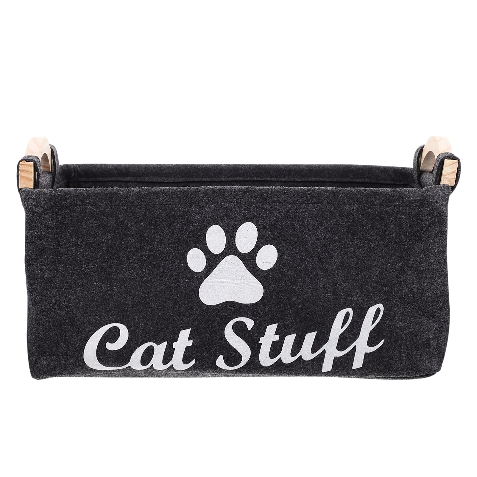 Caja para juguetes de gatos POPETPOP para mantener el salón limpio y ordenar mantas y accesorios