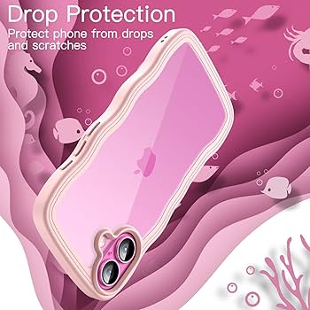 Amazon.com: JETech Wavy Case for iPhone 16 Plus 6.7-Inch