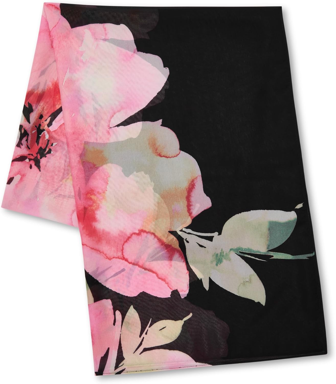 Calvin Klein womens Lightweight Pattern Chambray Scarf - Image 4