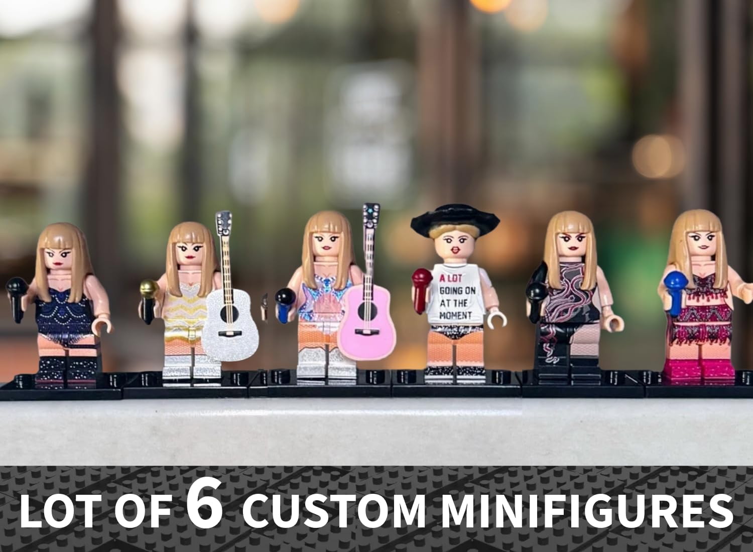 Taylor Edition: Superstar Minifigure Set, Multiple ERAS of Iconic Style – Multipack