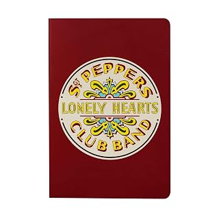 The Beatles Sgt Pepper A5 Notebook - Les Beatles, Paul McCartney, John Lennon, RIngo Starr, George Harrison