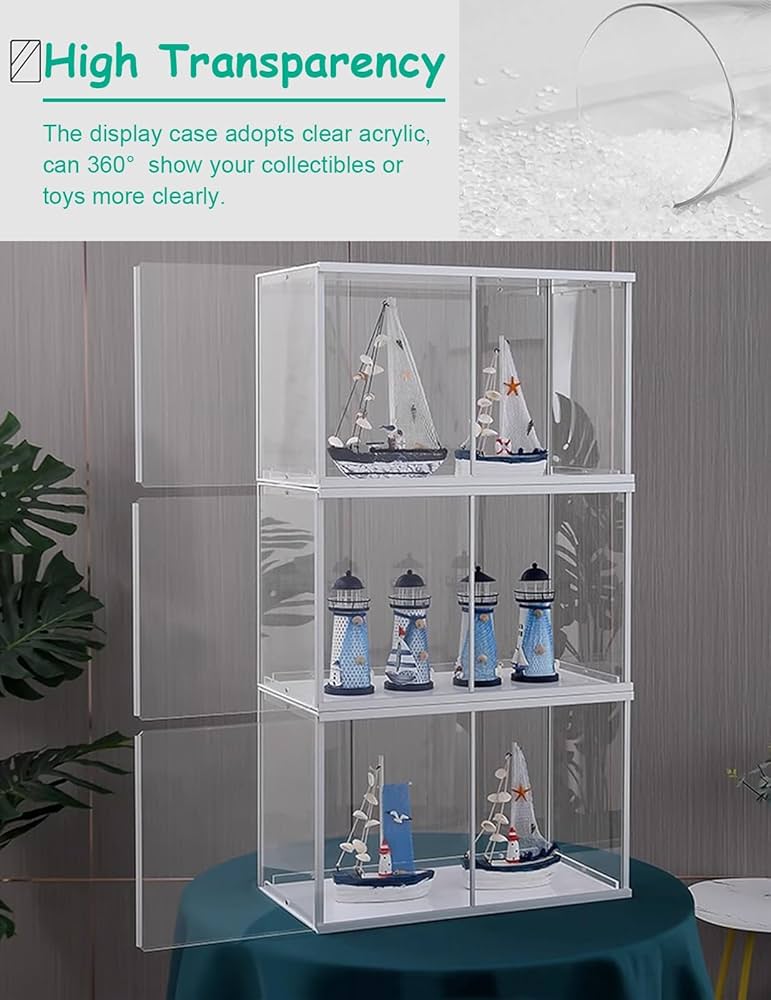大型　アクリルディスプレイケース 透明 Amazon.co.jp: アクリルケース スライド扉付き大型アクリル