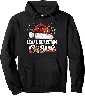 Legal Guardian Claus Christmas Pajamas Santa Family Matching Pullover Hoodie