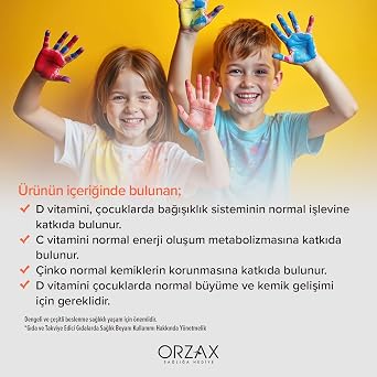 Orzax Ocean Smart Gummies Defence Çiğ. Jel Form 1 Adet (60'lı) (2 paketi)