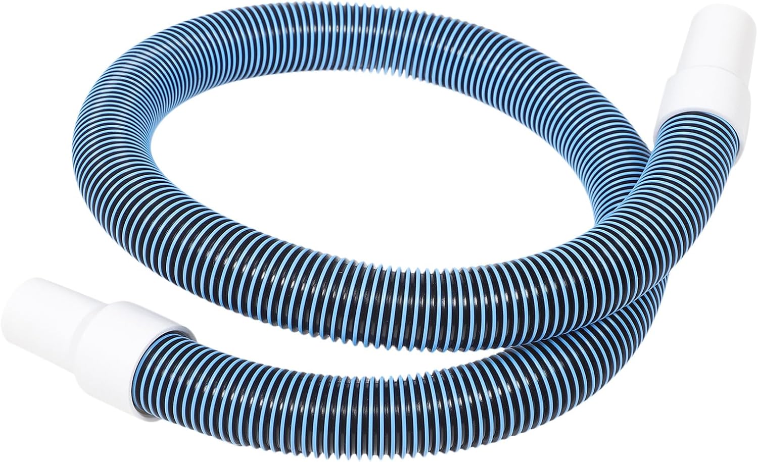 Ground Pool Drain Hose with 2 Plastic Connectors and 1 Clamp Seal Tape Swimming Pool Replacement Drain Hose for Efficient Water Drainage