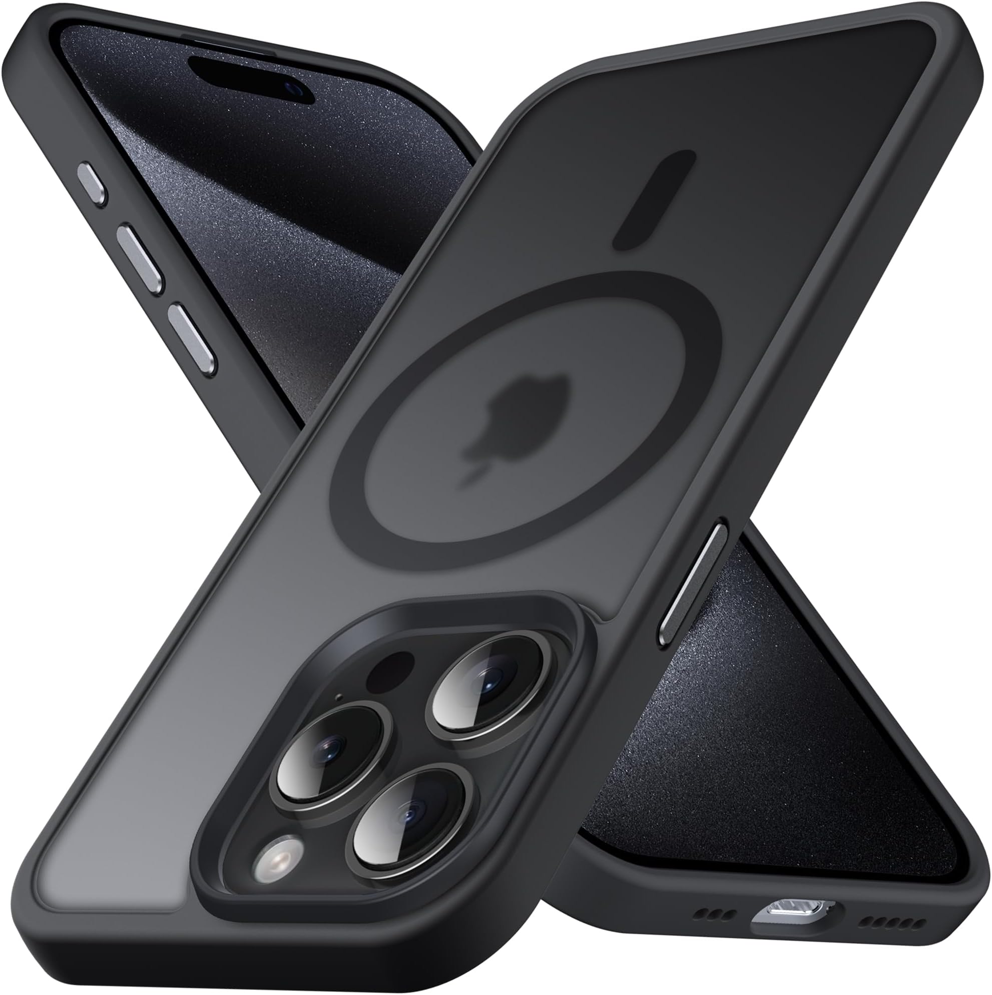 TORRAS IPhone 14 Pro Hülle - MagSafe Zertifiziert Schwarz