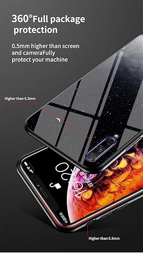 Miniatura 4 de IVY Funda de cristal templado con cielo estrellado para Huawei Honor 9X Pro  Y9s Case - B