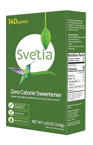 svetia calorie-free Edulcorante con extracto de Stevia