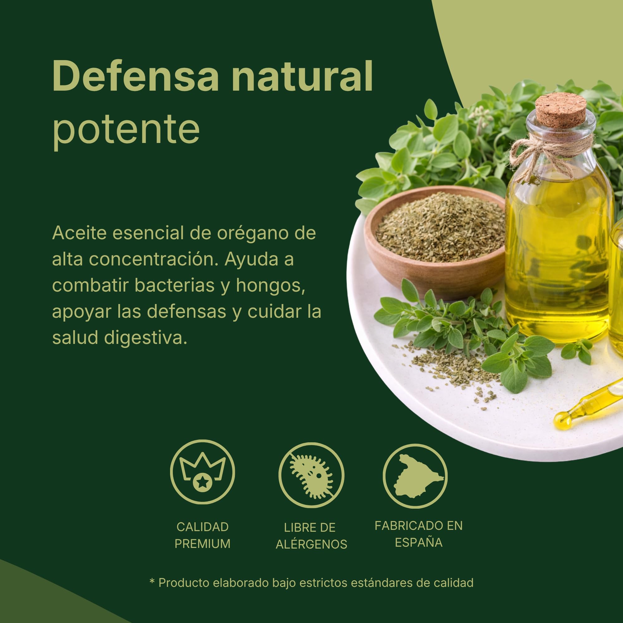 Orégano Forte FEPA – 60 Perlas Pack de 2 – Suplemento de Aceite de Orégano – Perlas Entéricas con Carvacrol – Bienestar Diario y Bienestar Digestivo – Complemento Alimenticio – Fepadiet
