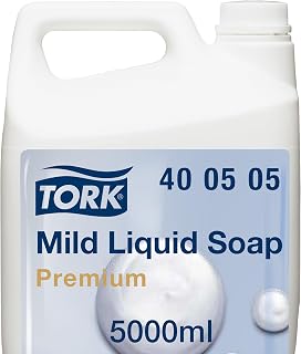 Tork Mild Perfumed Hand Wash Liquid Soap Light Yellow, 1 Bottle, 400505