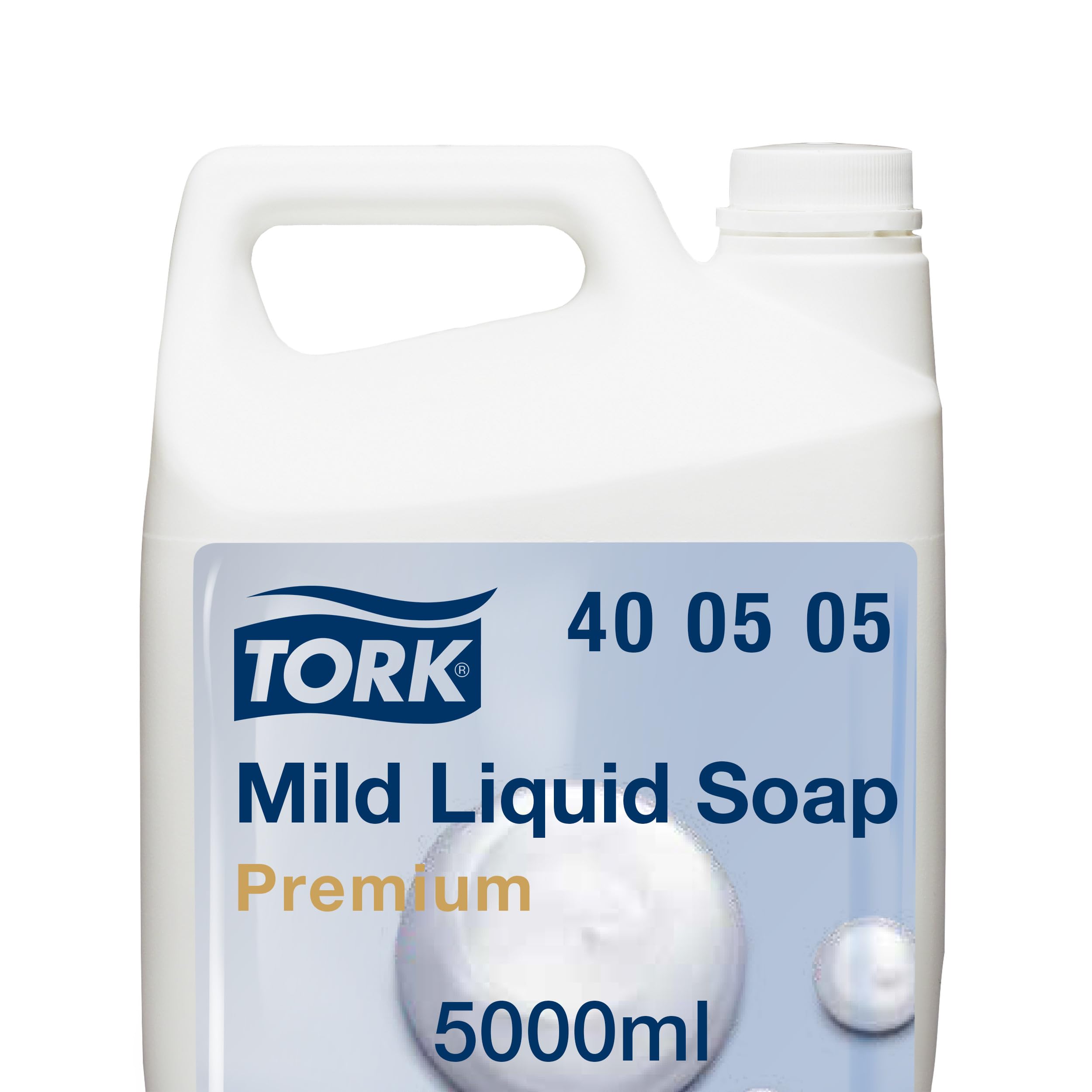 Tork Sapone liquido delicatamente profumato giallo chiaro, dermatologicamente testato, 3 x 5000ml, 400505