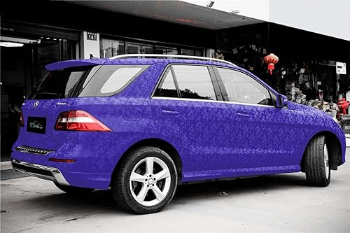 Miniatura 8 de Camuflaje Sahdow - Lámina adhesiva de vinilo para coche, color morado, sin burbujas, 1 pie x 5 pies, kit de herramientas