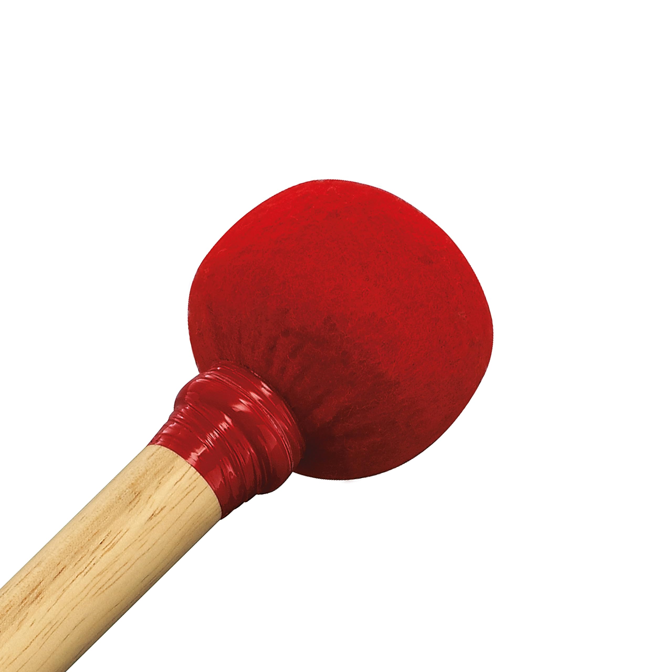 Meinl Percussion SB3 - Maza (cabeza de fieltro), Rojo