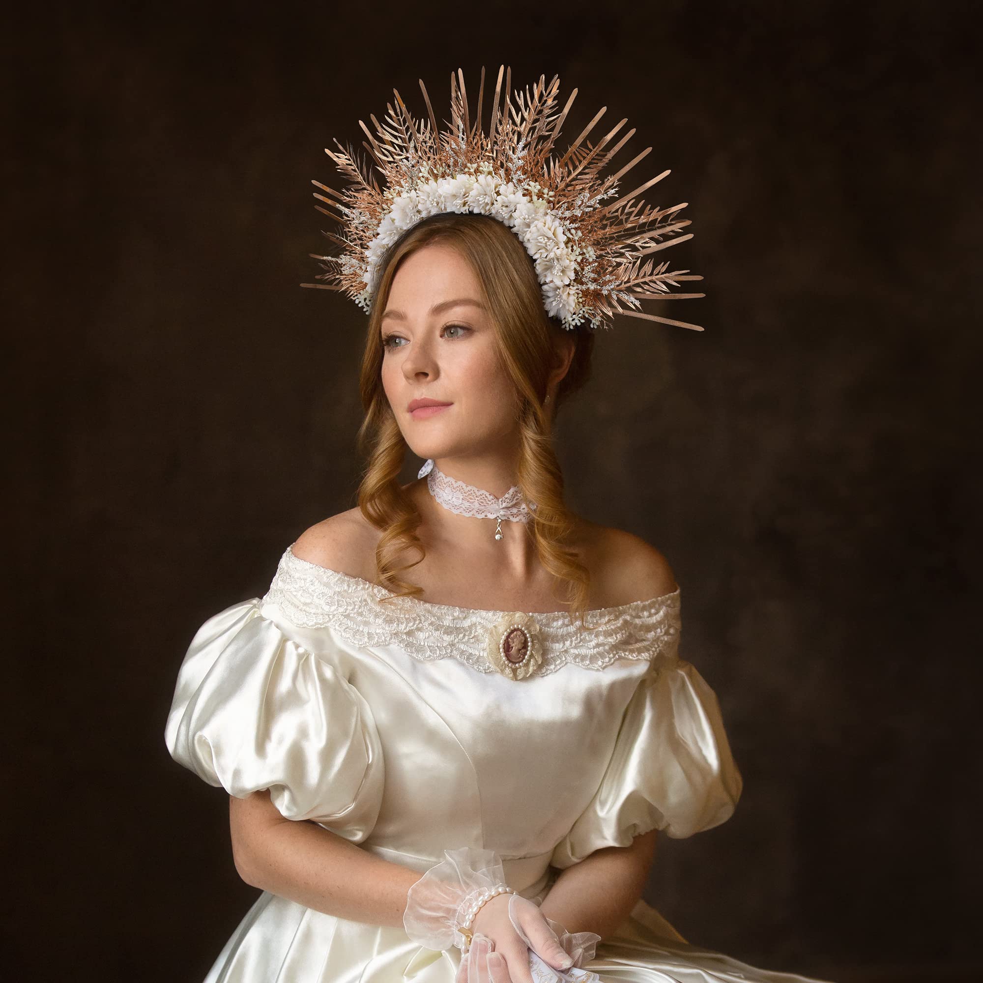 virgin mary headpiece