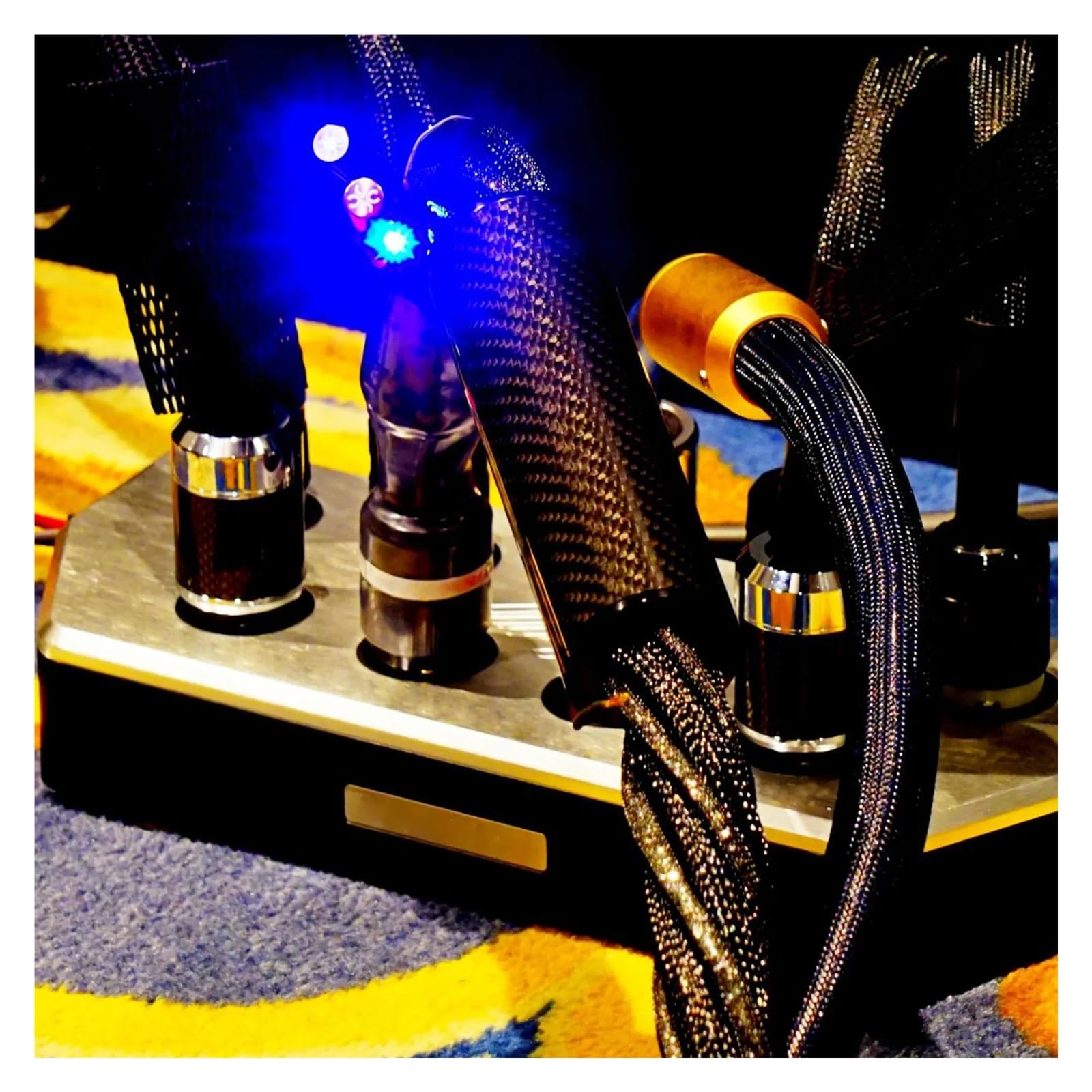 1 unidad/12,0 m Protector de Cable Suelo Cubierta cordón poliéster Reutilizable para Bricolaje Herramientas