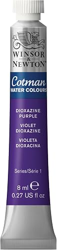 Reeves Winsor and Newton Cotman Water Colours 8 ml-Dioxazine Violet