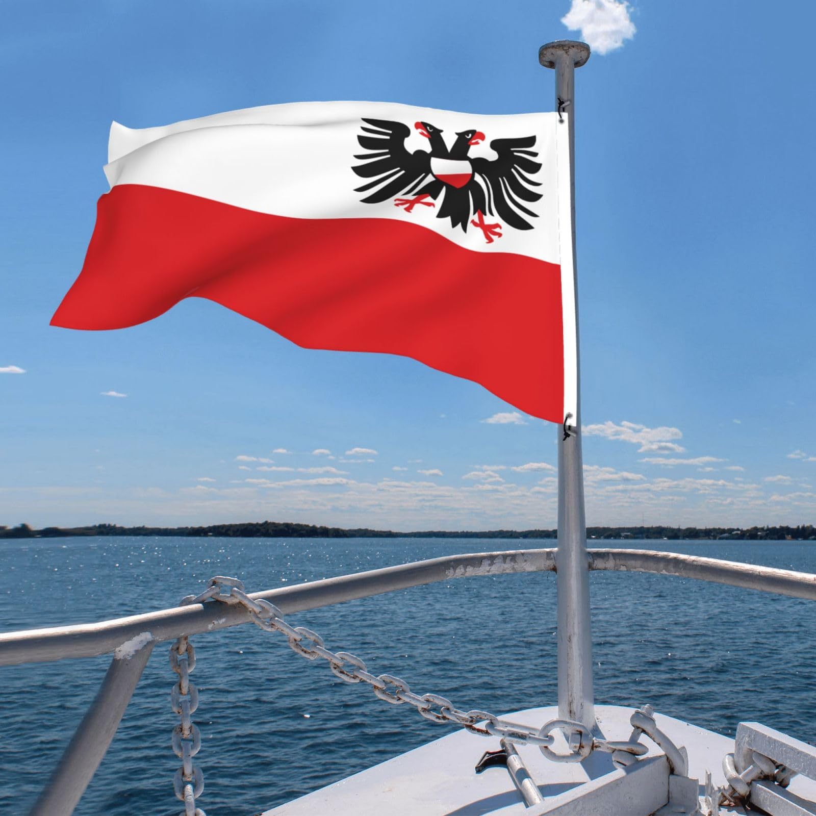 Garagentor-Flagge 4,8 X 90,6 Cm – Wetterfestes Polyester-Banner Für Außendekoration