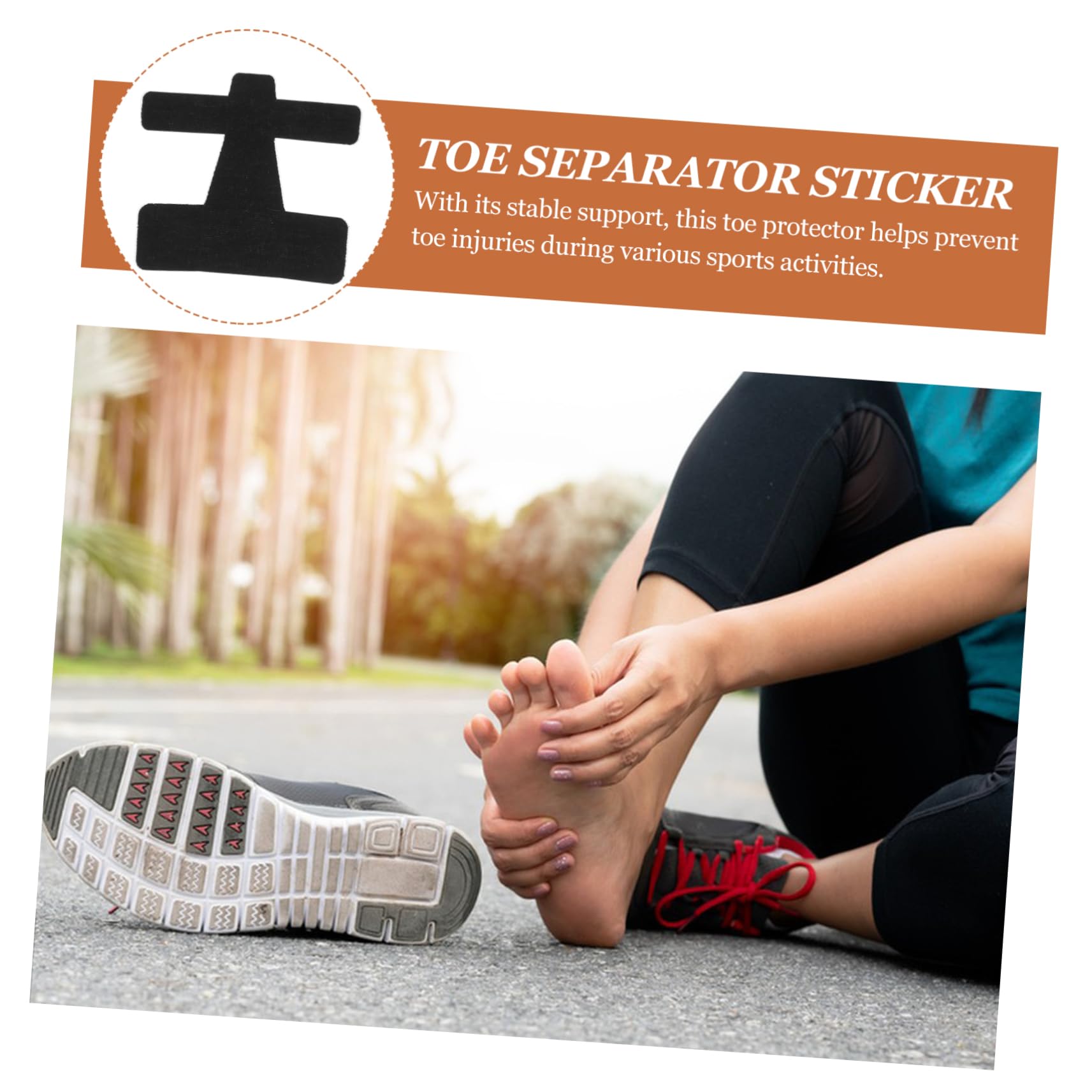 NOLITOY 6pcs Sports Toe Protector Toe Straightener Calloused Feet Remover Tool Toe Tape for Women