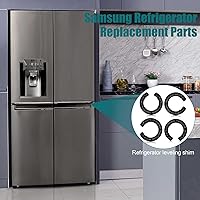 Vista 6 de 4 piezas de cuñas de bisagra de puerta de refrigerador, kits de ajuste de altura de puerta de refrigerador