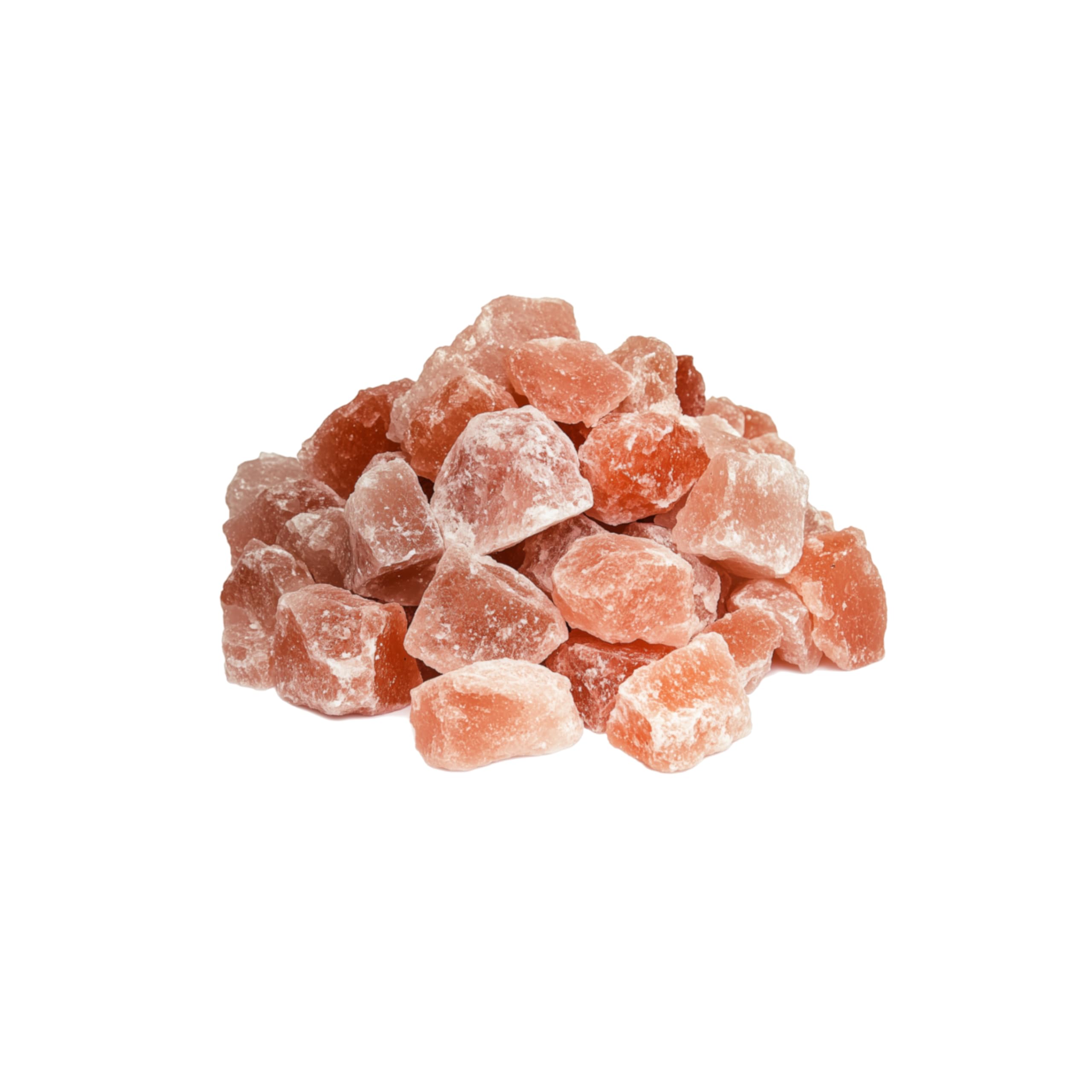 HAF Morceaux de sel rose 4 kg | Gros sel gemme sans additifs et naturels de la gamme Salt au Pakistan | Pierres de sel | Morceaux de saumure | Dimensions : 2-5 cm | Quantité : 4 x 1 kg en sachet