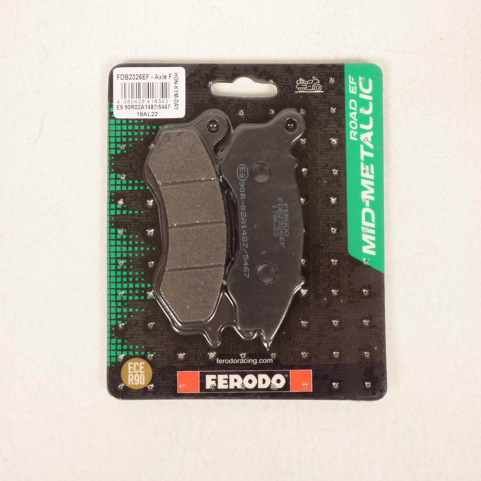 Pastiglie Freno Anteriori ECO-FRICTION Ferodo FDB2225EF Per SH, X-Max E X-City | Coppia - Foto 7