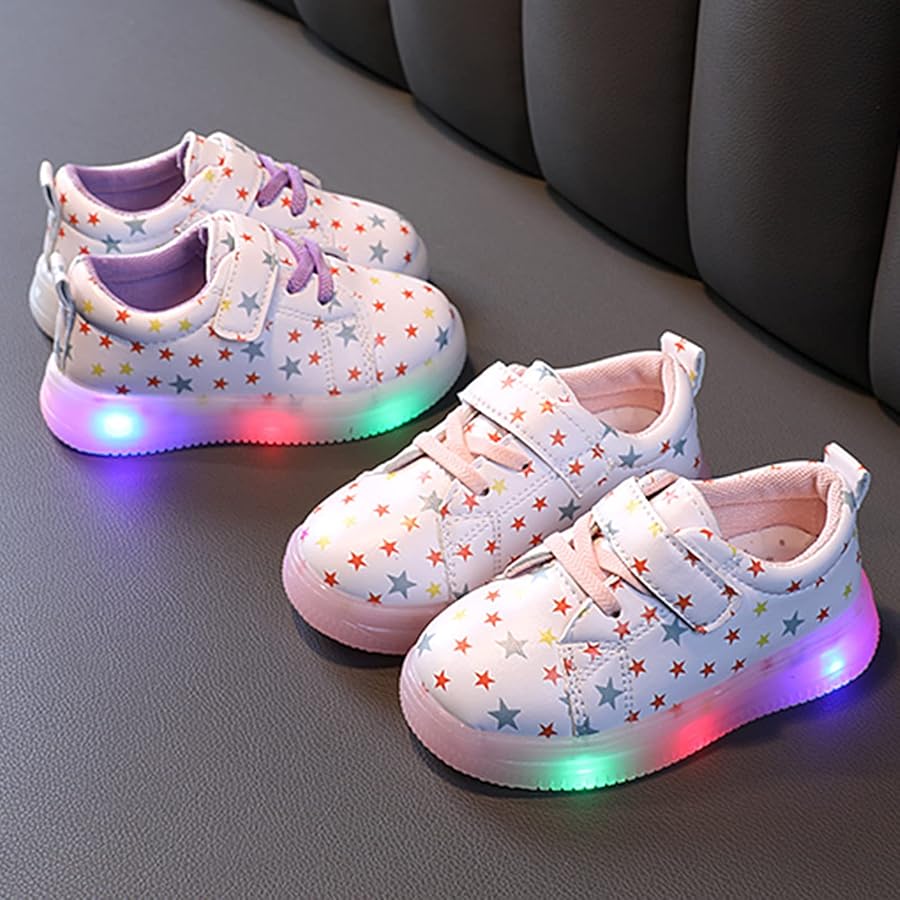 Scarpe Con Luci LED Per Bambini - Sneakers Luminose Con Luci Lampeggianti Per Bambini E Bambine - Foto 8