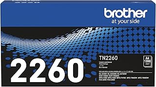 خرطوشة حبر طابعة اصلية TN-2260 بحبر اسود بانتاج قياسي من براذر