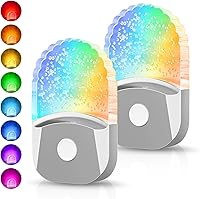 Vista 13 de DORESshop Luces nocturnas enchufables a la pared [paquete de 2] 3CCT luz nocturna LED con sensor de atardecer a amanecer, luz nocturna enchufable